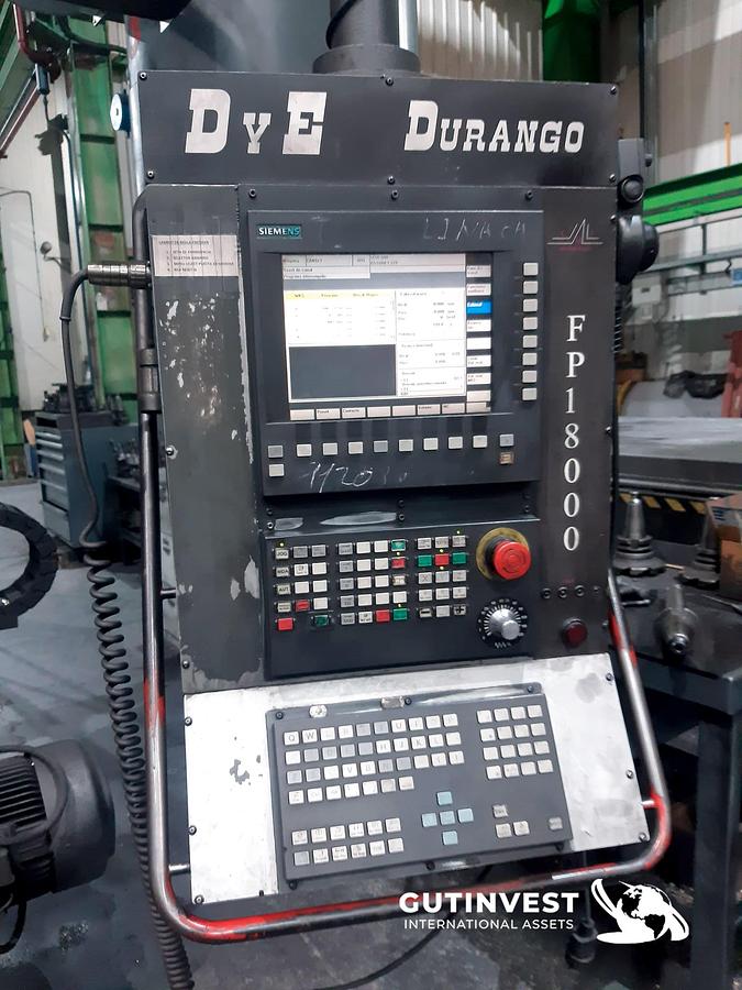 Used 1 - Gantry milling machine - 18 meters