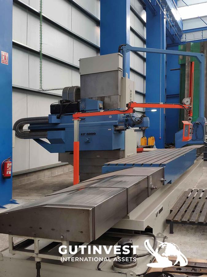 Usado 1 - Fresadora CNC universal de bancada fija - 4 metros.