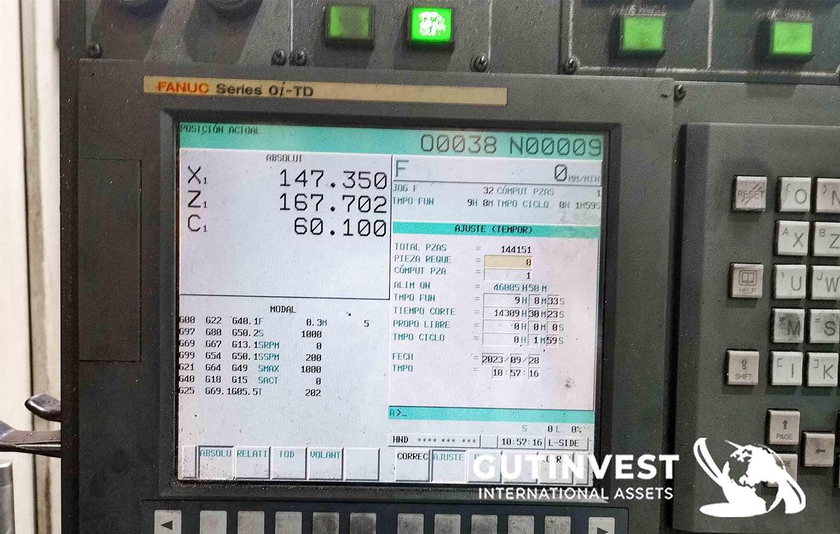 Used 2 - CNC Vertical Lathe Twin spindle