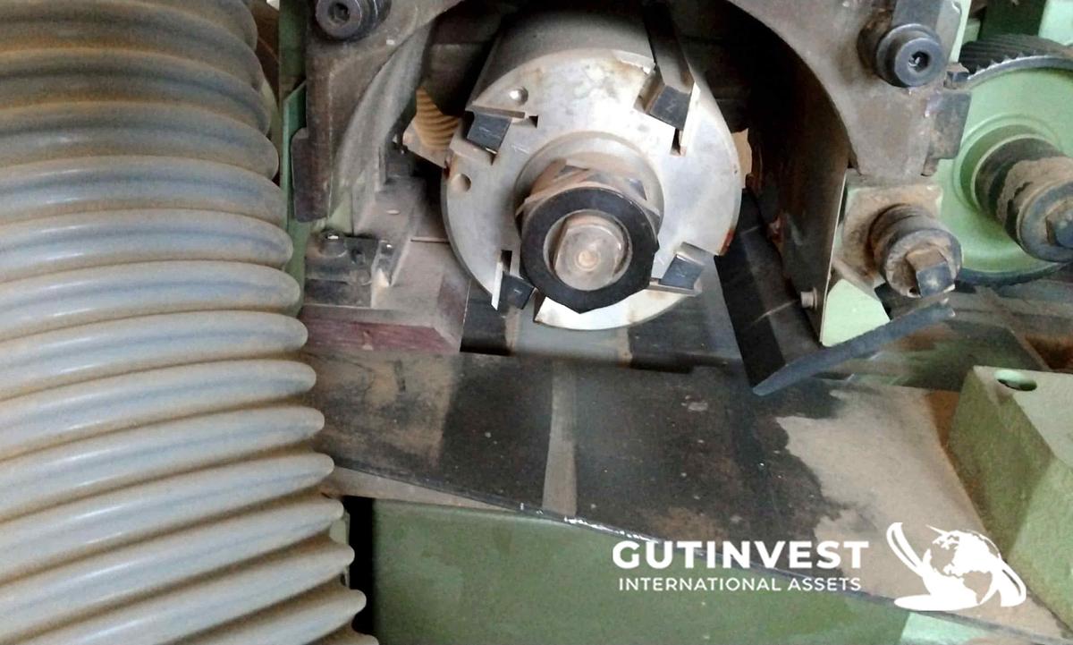 Used 1 - 4-sided moulding machine