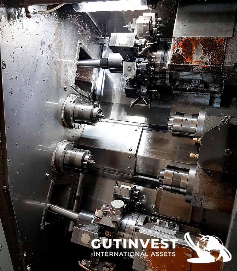 Usado Torno CNC de doble husillo