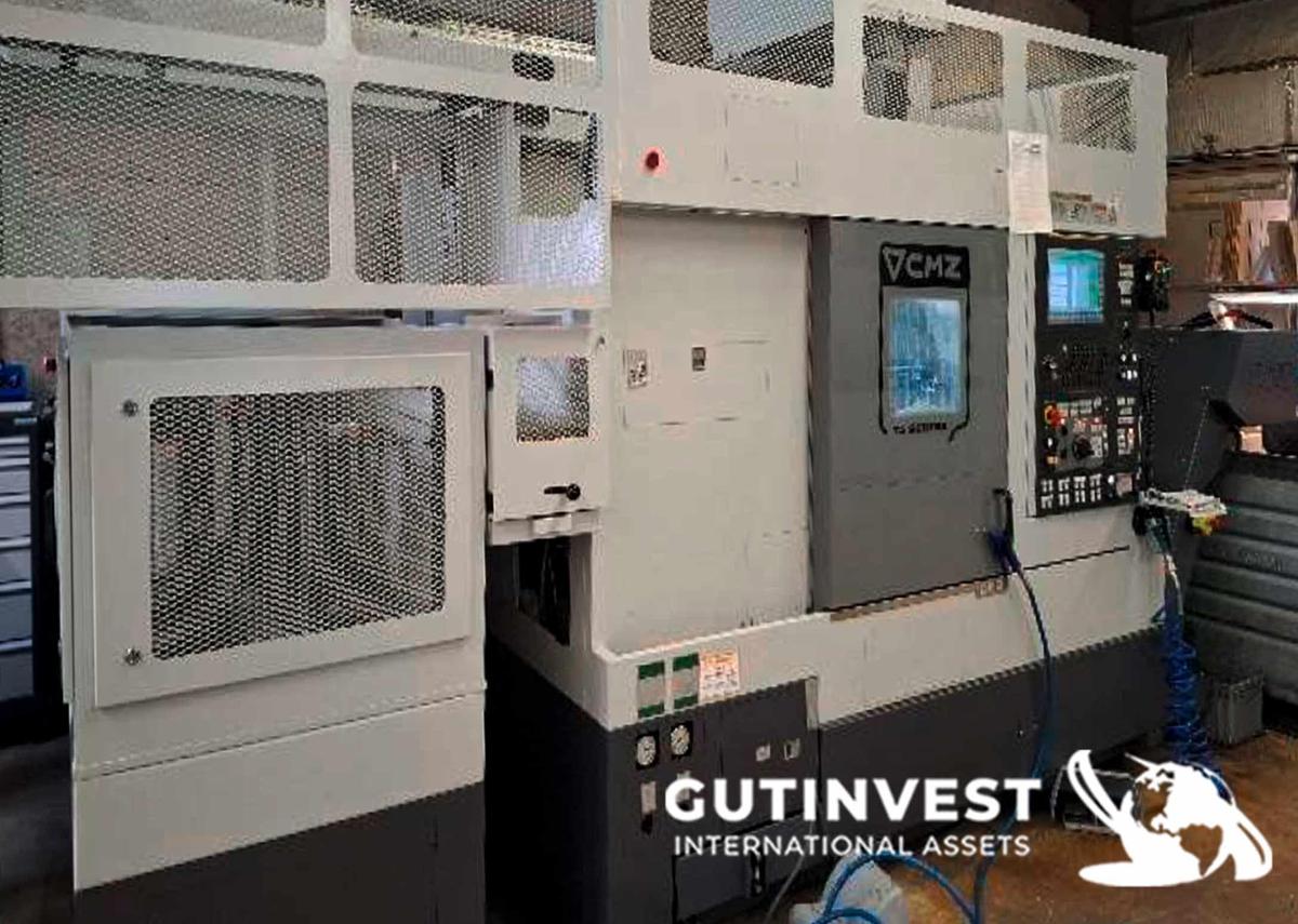 Used 4-Axis CNC Lathe with Robotic Arm