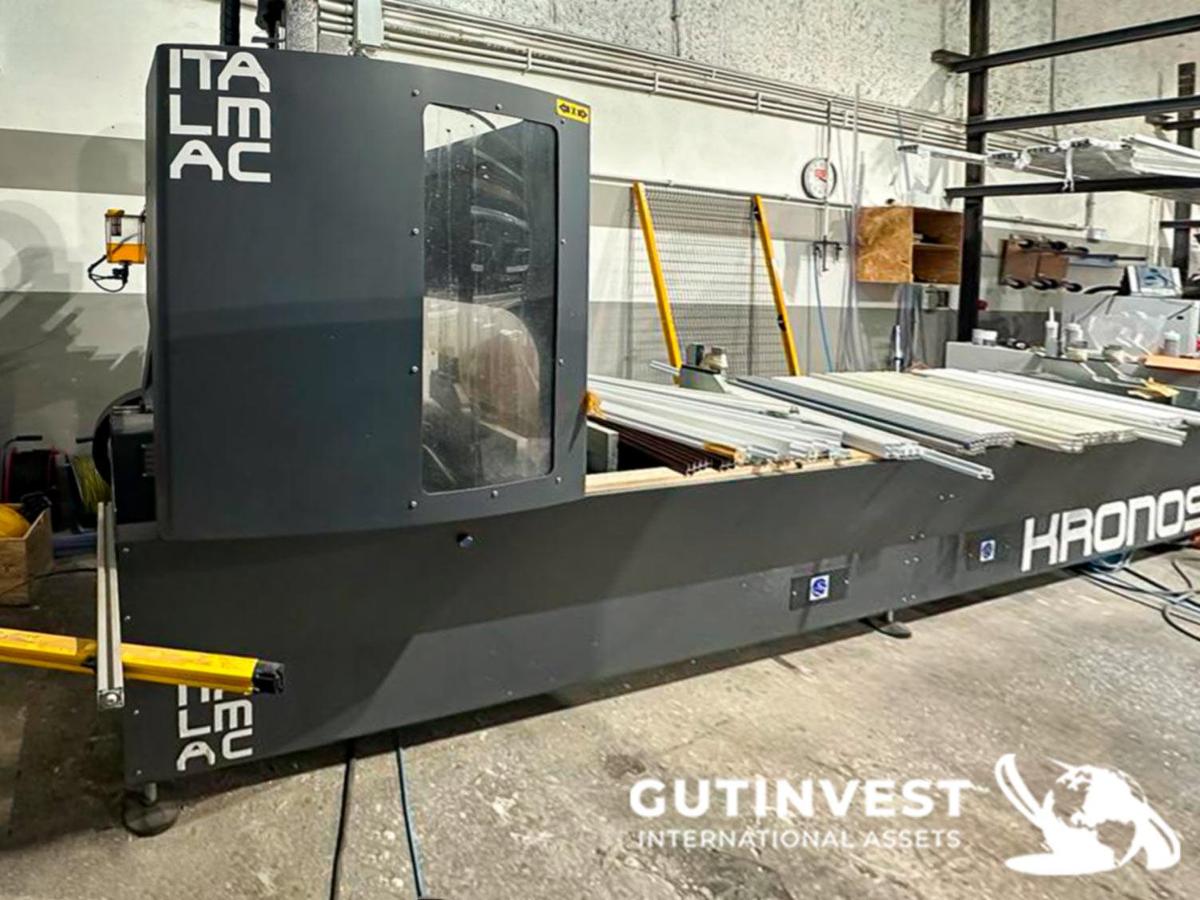 Usado Centro de mecanizado CNC de 4 ejes para aluminio y pvc