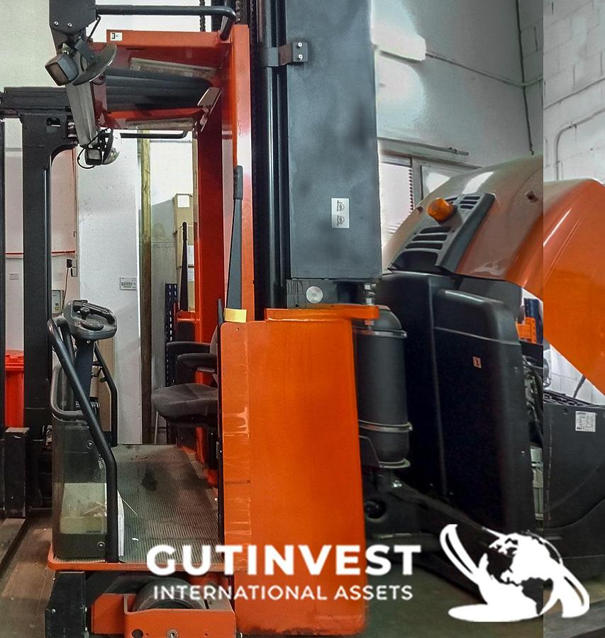 Used Electric Side Loader Forklift - 10 meters