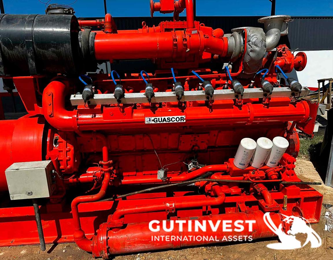 Usado 1 - Grupo electrógeno de gas natural - 875 kVA