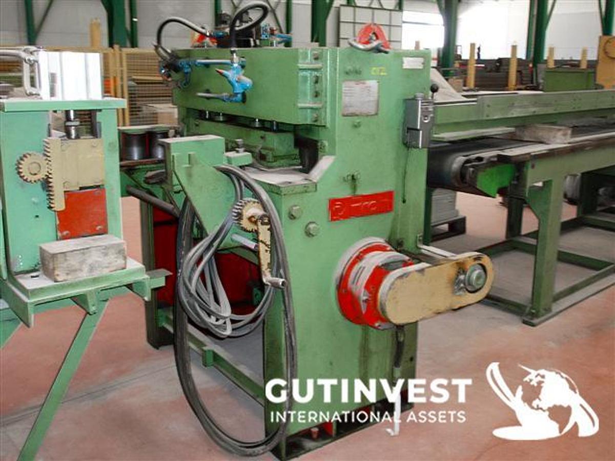 Used Sheet Metal Cut-to-Length and Flattening Line