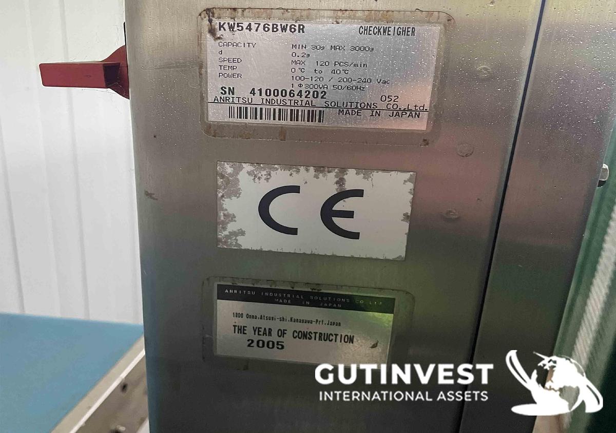 Usado Detector de metales con analizador de peso