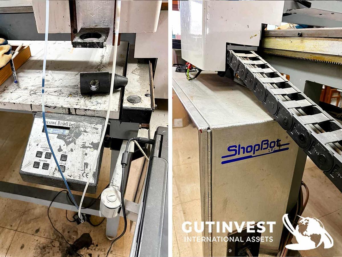 Used 1 - Resin machine for flat glass