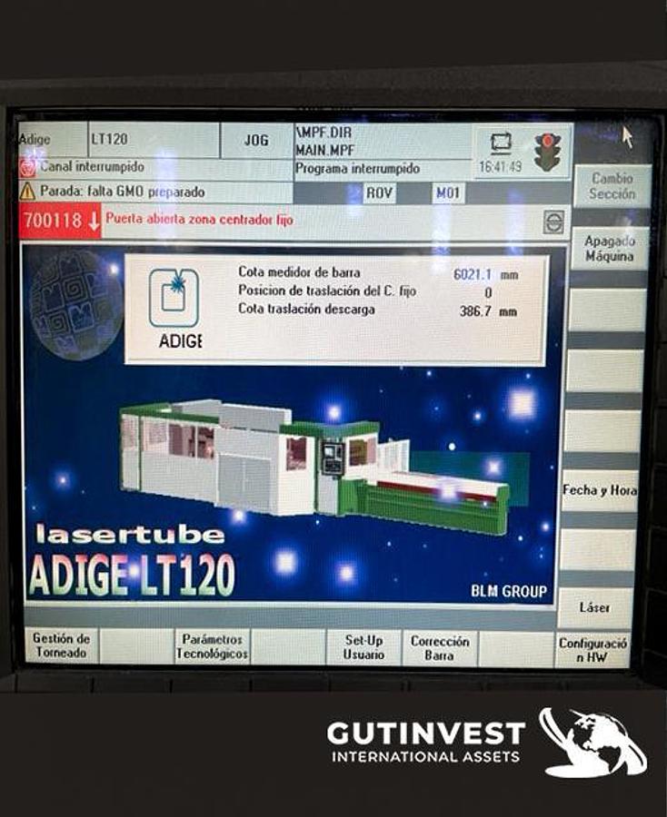 Usado 1 - Máquina de corte por láser de tubo CNC