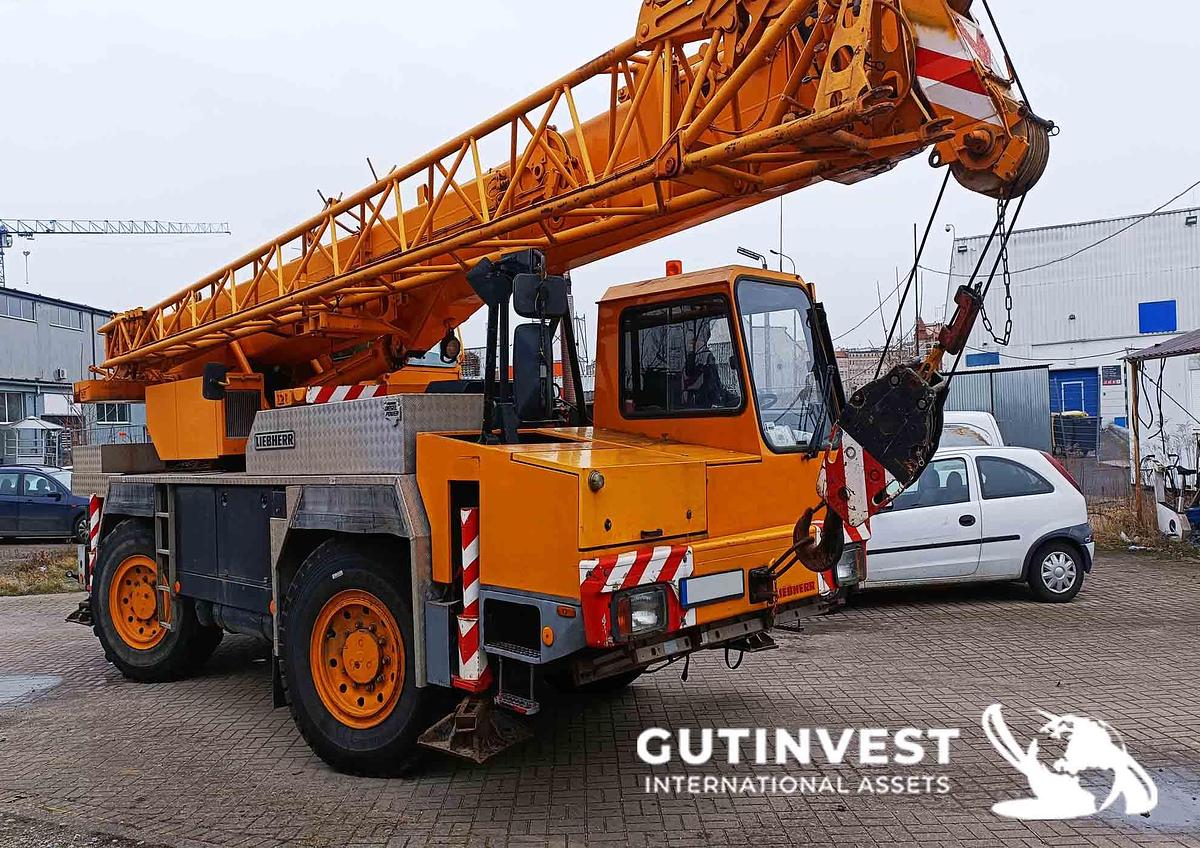 Usado Grúa móvil autopropulsada diesel 4x4 - 25Tn