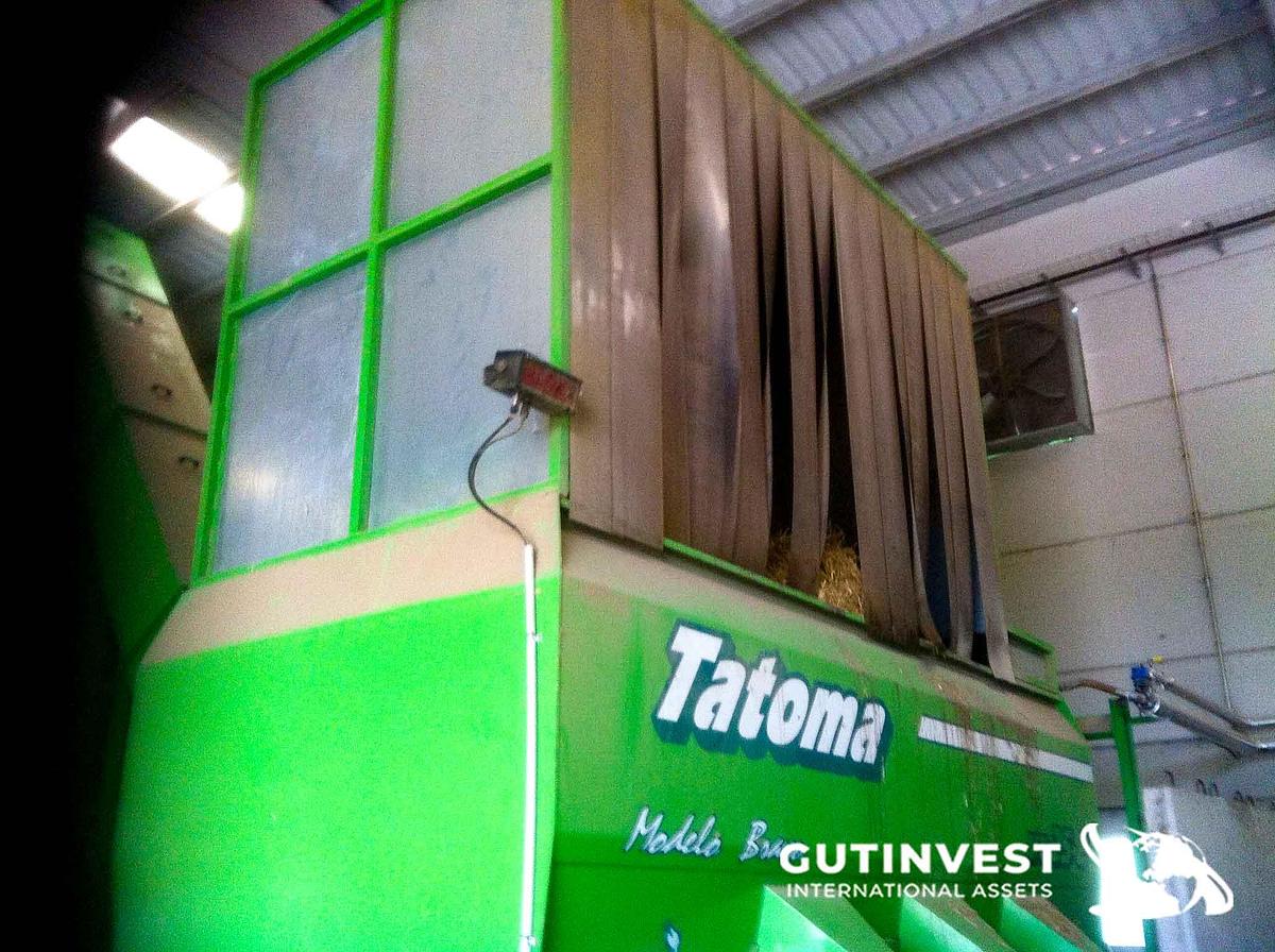 Used 1 - Complete line of bale pressing- 5,5 Tns/hour