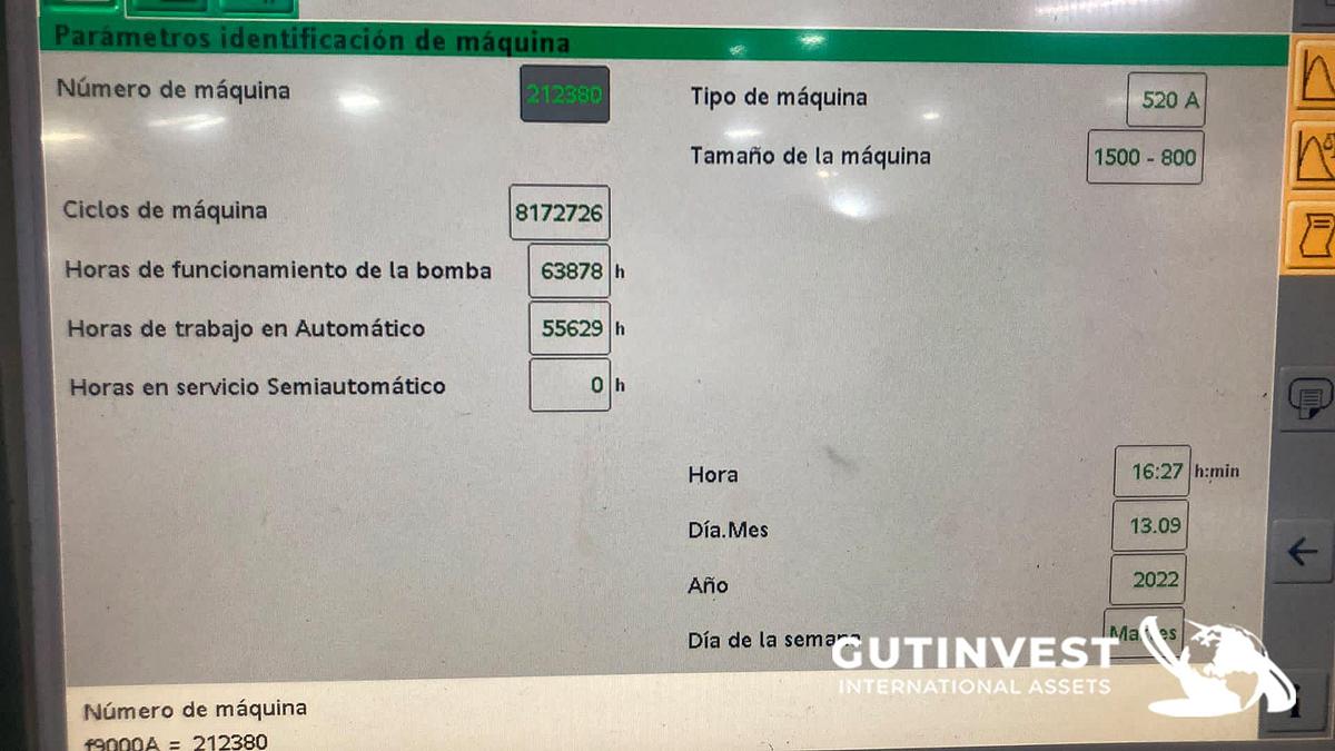 Usado 1 - Inyectora de plástico 150Tn