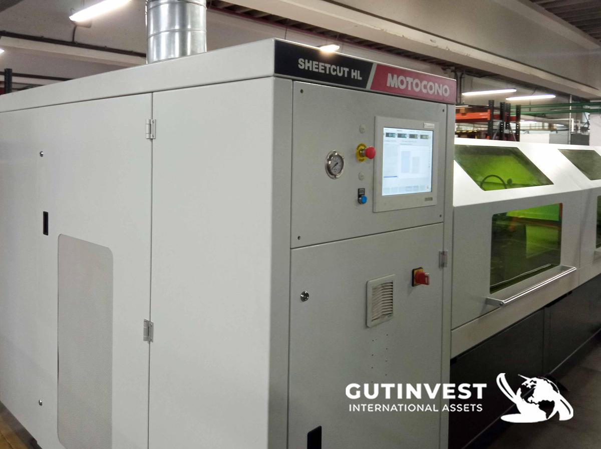 Used 1 - Fiber laser cutting machine for sheet metal - 2kW