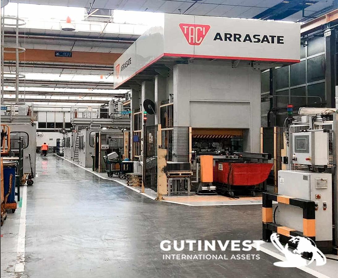 Used 1 - Line of two hydraulic presses of 400 and 250Tn