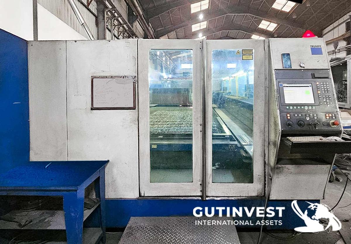 Used 1 - Laser cutting machine - 6kW