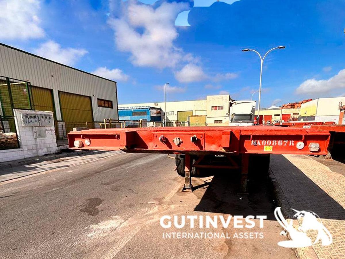 Used 13 - Container semi-trailer - 2 axles