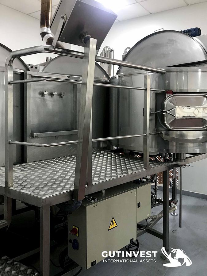 Usado 1 - Línea para la producción de cerveza