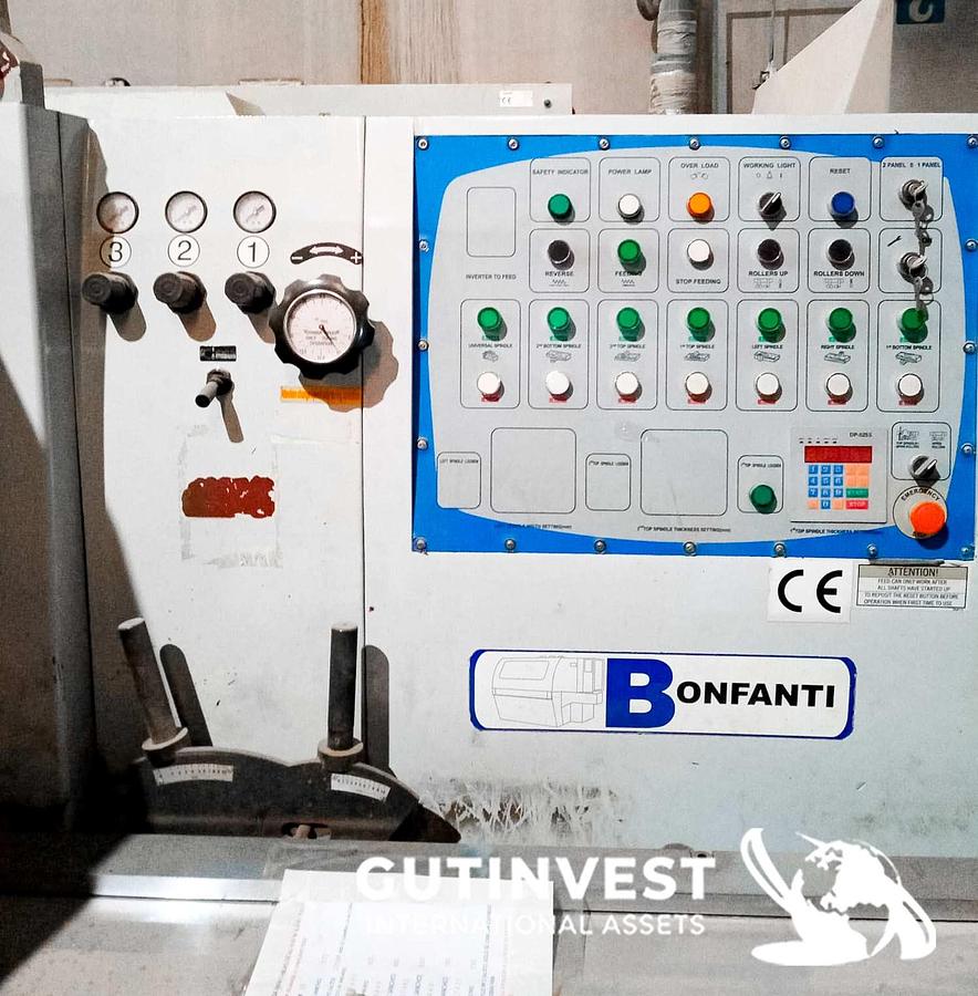 Used 5 - 4-sided molding machine