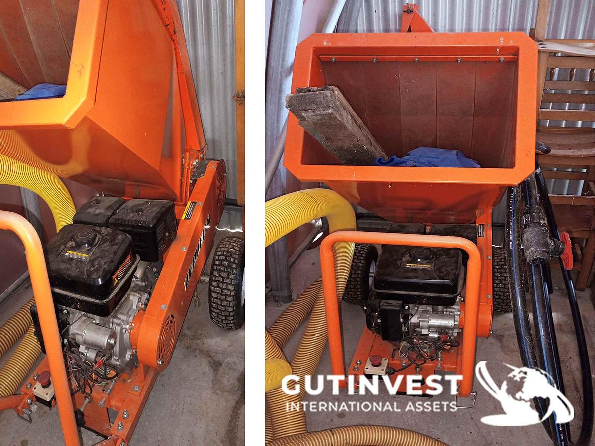 Used Wood shredder Chipper