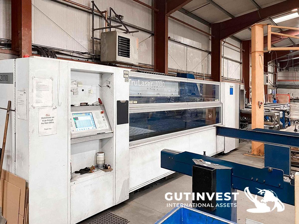 Used 1 - Laser Cutting Machine - 2kW