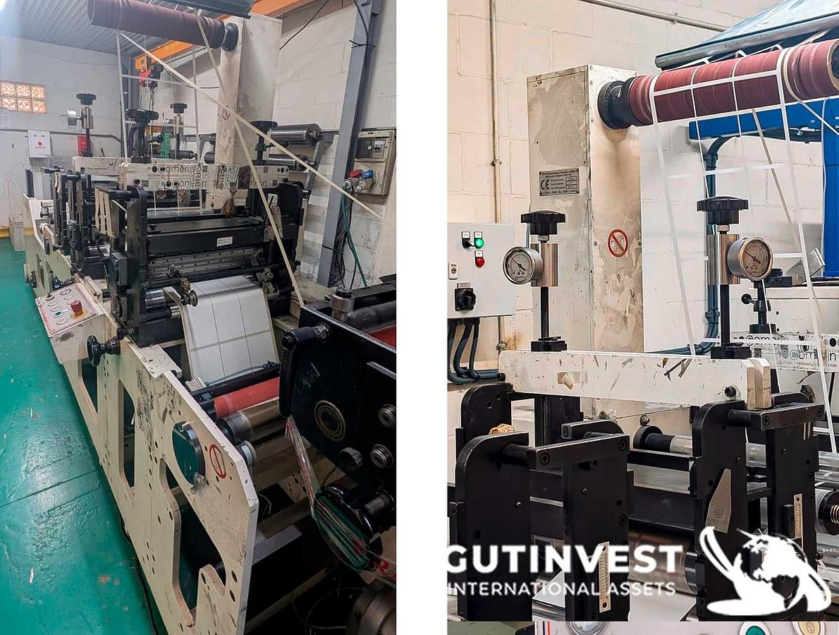 Used Flexographic roll and label printer