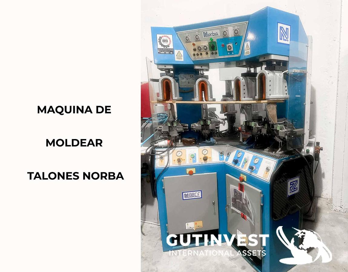 Usado 1 - Lote completo de maquinaria para fabricación de calzado