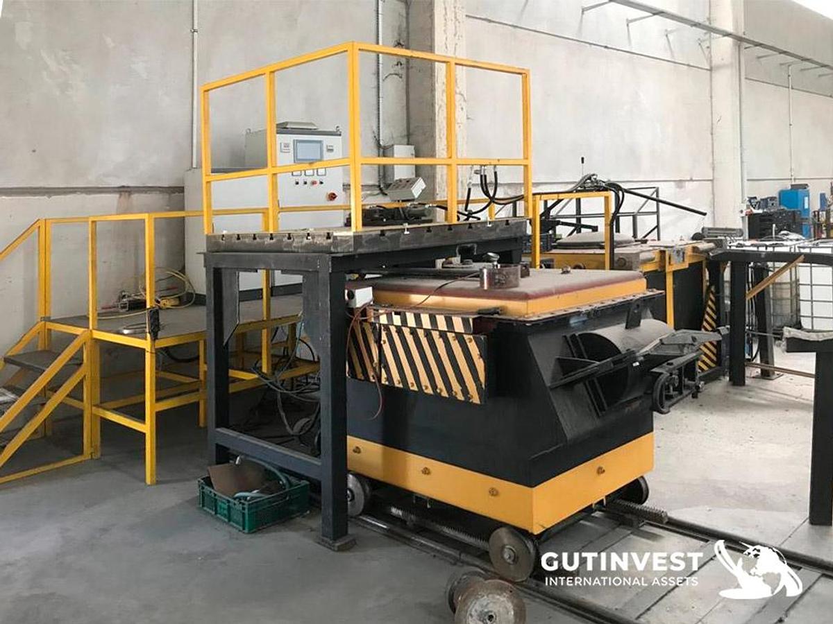 Usado Equipo de fundición a baja presión de aluminio