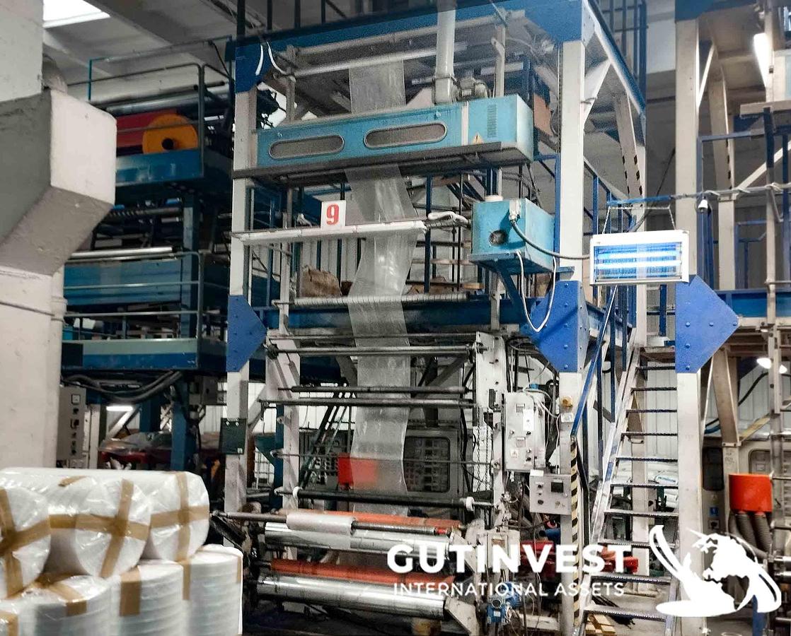 Usado Línea de extrusión de film