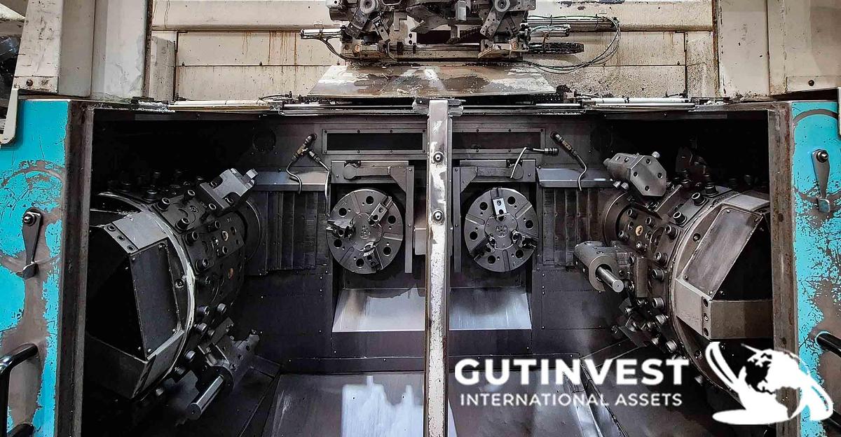 Used 1 - Twin-Spindle Turret CNC Lathe