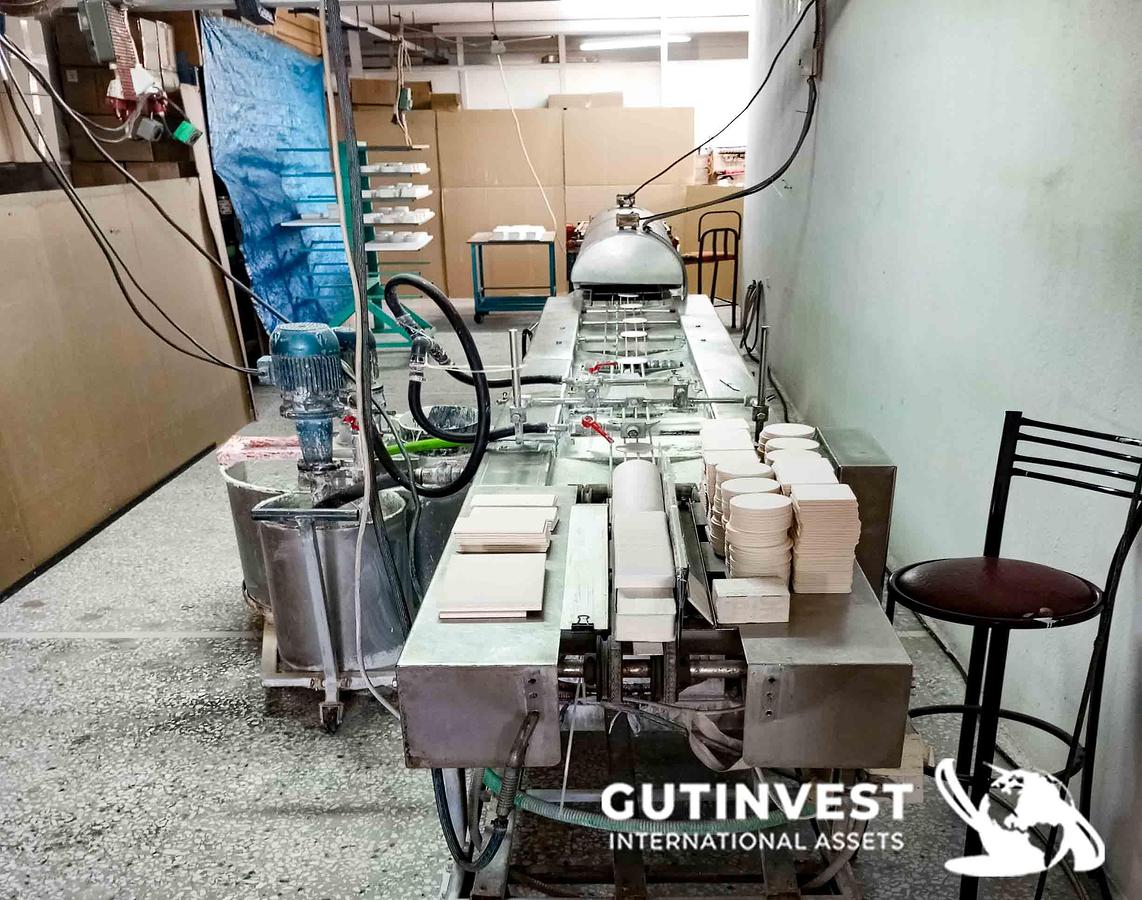 Usado Línea completa para la producción de productos cerámicos