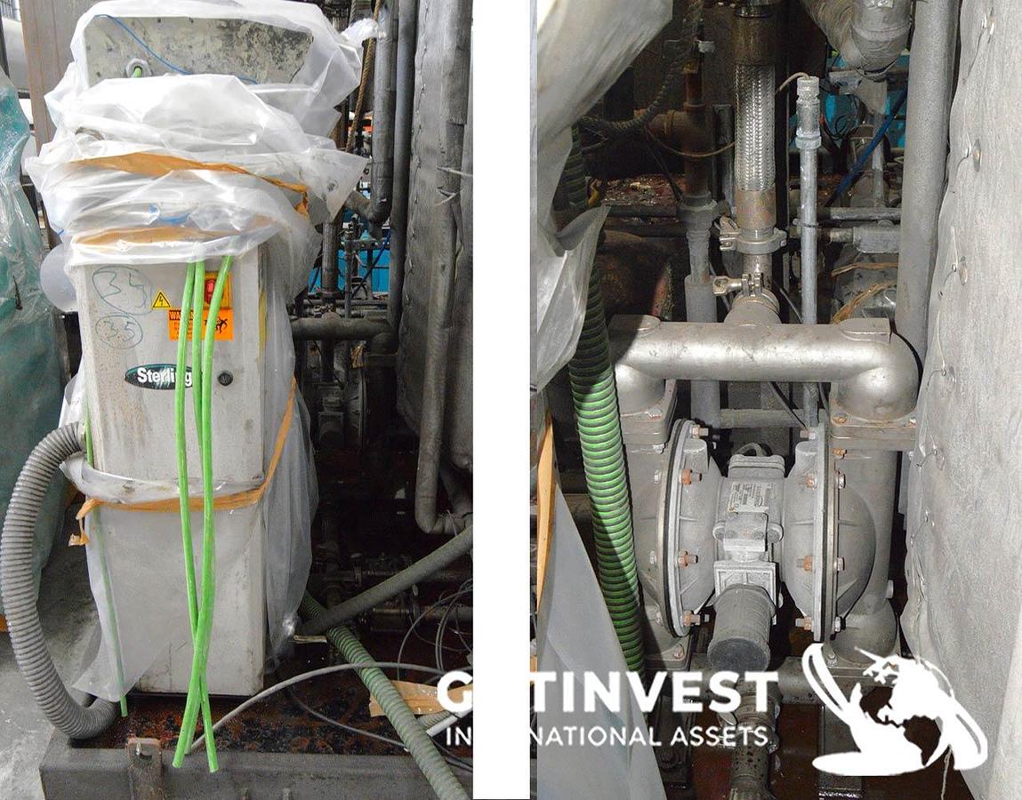 Used 6 - Jacketed tank with agitator