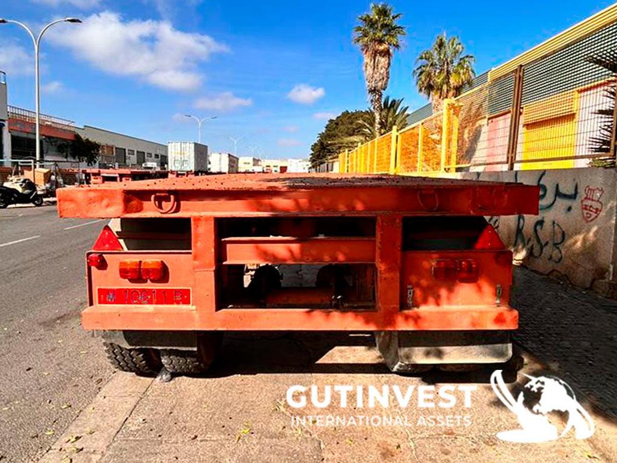 Used 15 - Container semi-trailer - 1 axle