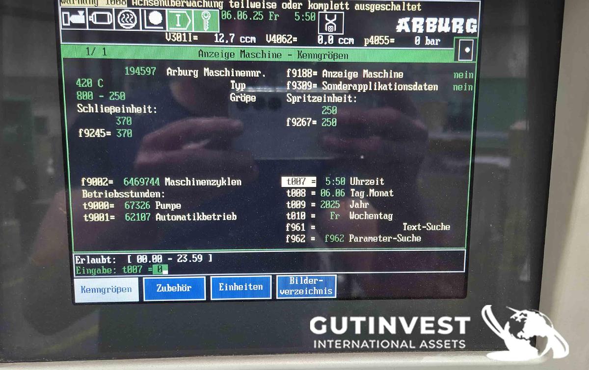 Used 1 - Plastic Injection Molding Machine - 80 Tons
