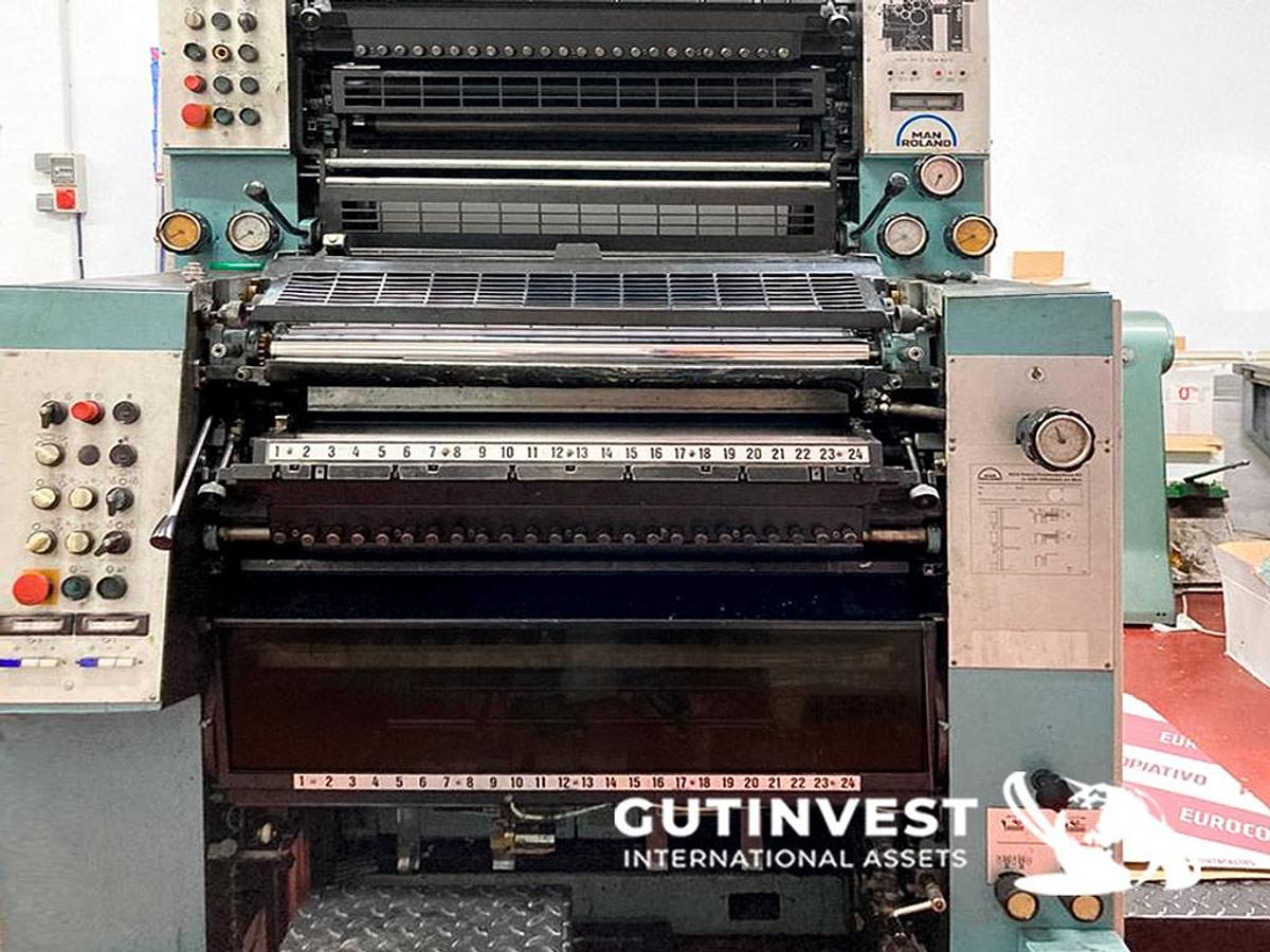 Usado 2 - Máquina offset de 2 colores