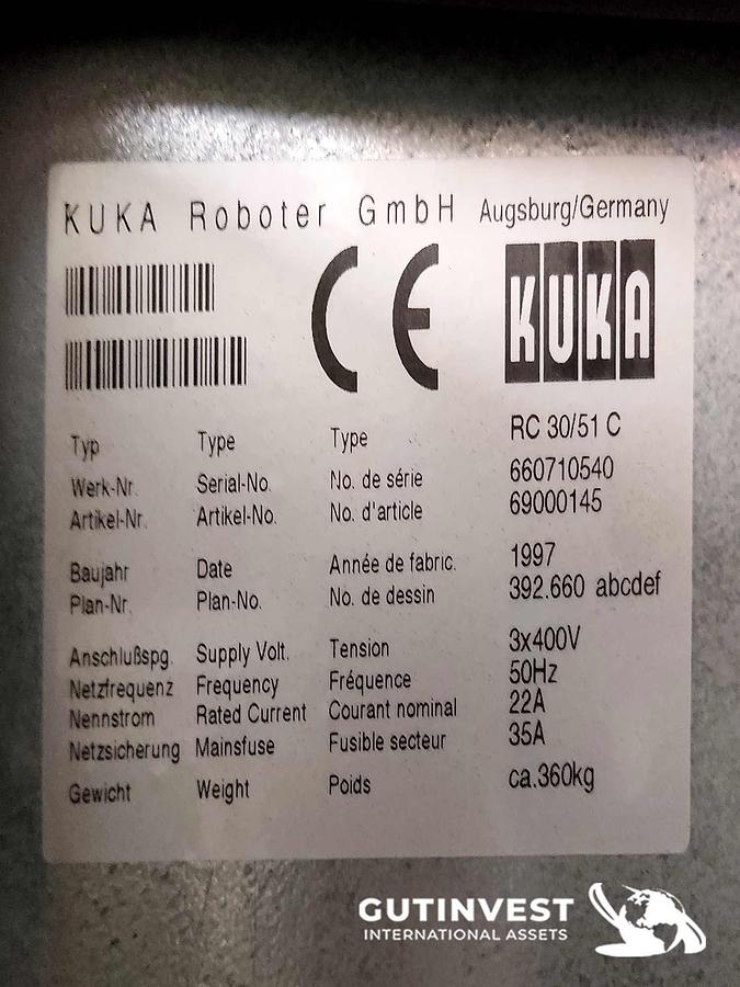 Usado 2 - Robot industrial - 6 ejes