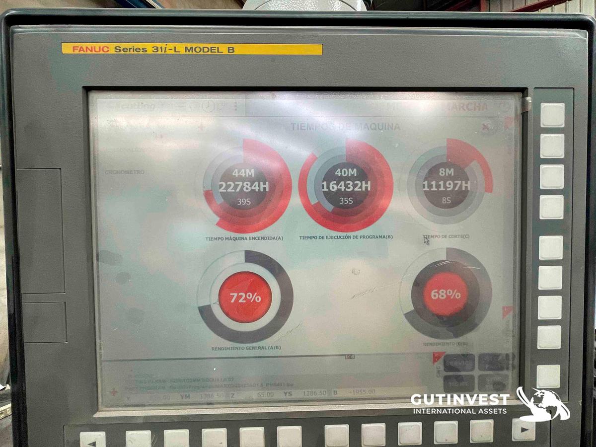 Used 1 - Fiber laser cutting machine 2.000W.
