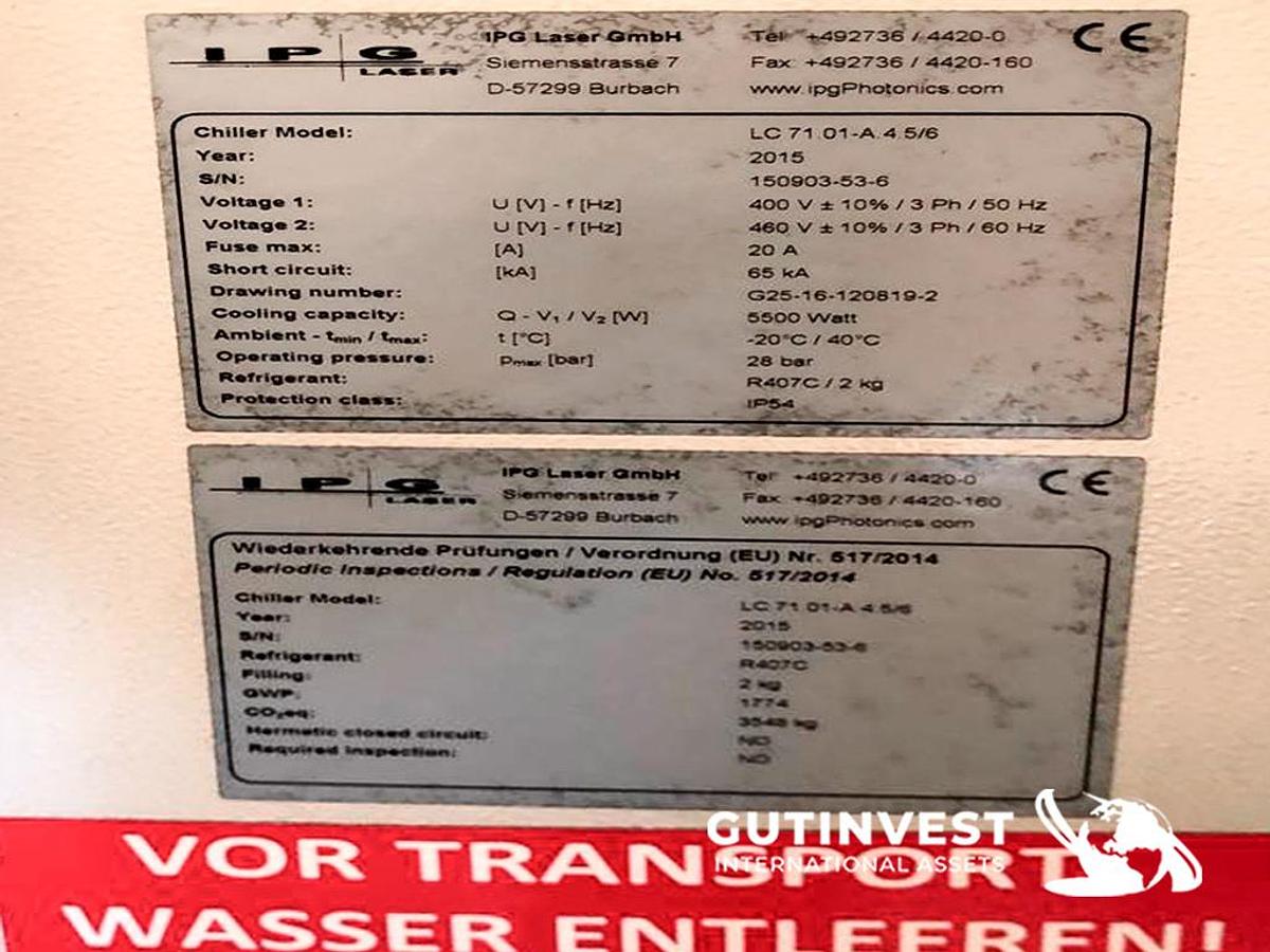 Usado 1 - Máquina corte de láser fibra - 2kW