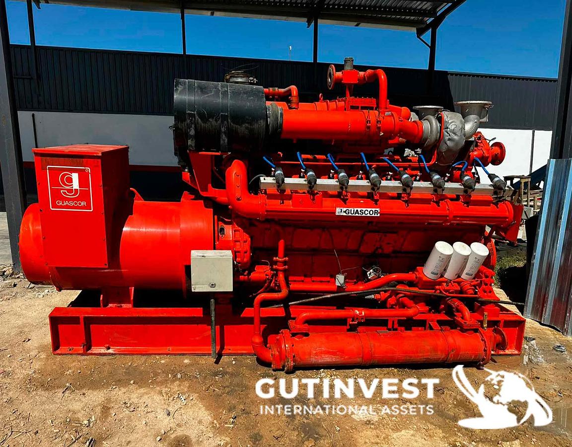Usado 1 - Grupo electrógeno de gas natural - 875 kVA