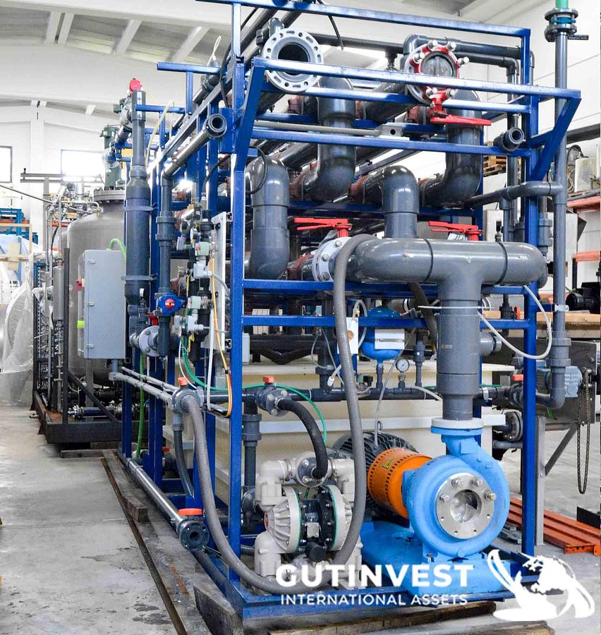 Usado 3 - Sistema de tratamiento de aguas residuales
