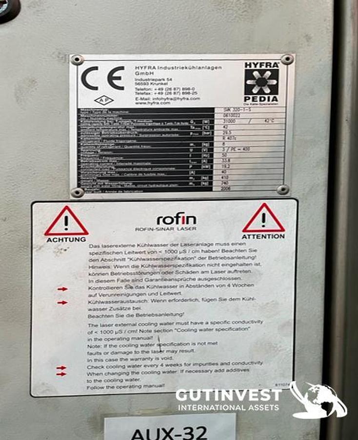 Usado 1 - Máquina de corte por láser de tubo CNC
