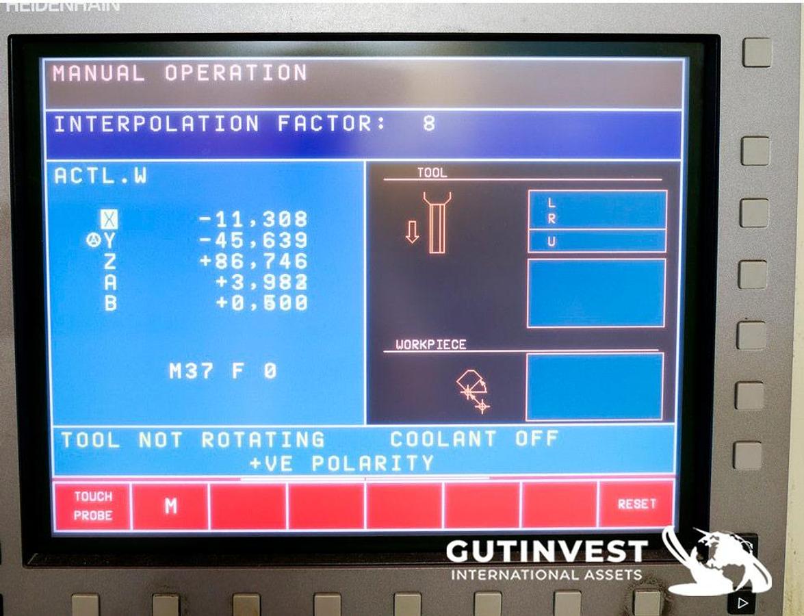 Usado 2 - Máquina de perforar de 5 ejes
