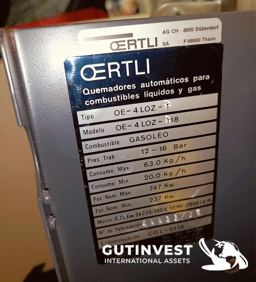 Usado 2 - (x8) Quemadores de gas y gasóleo