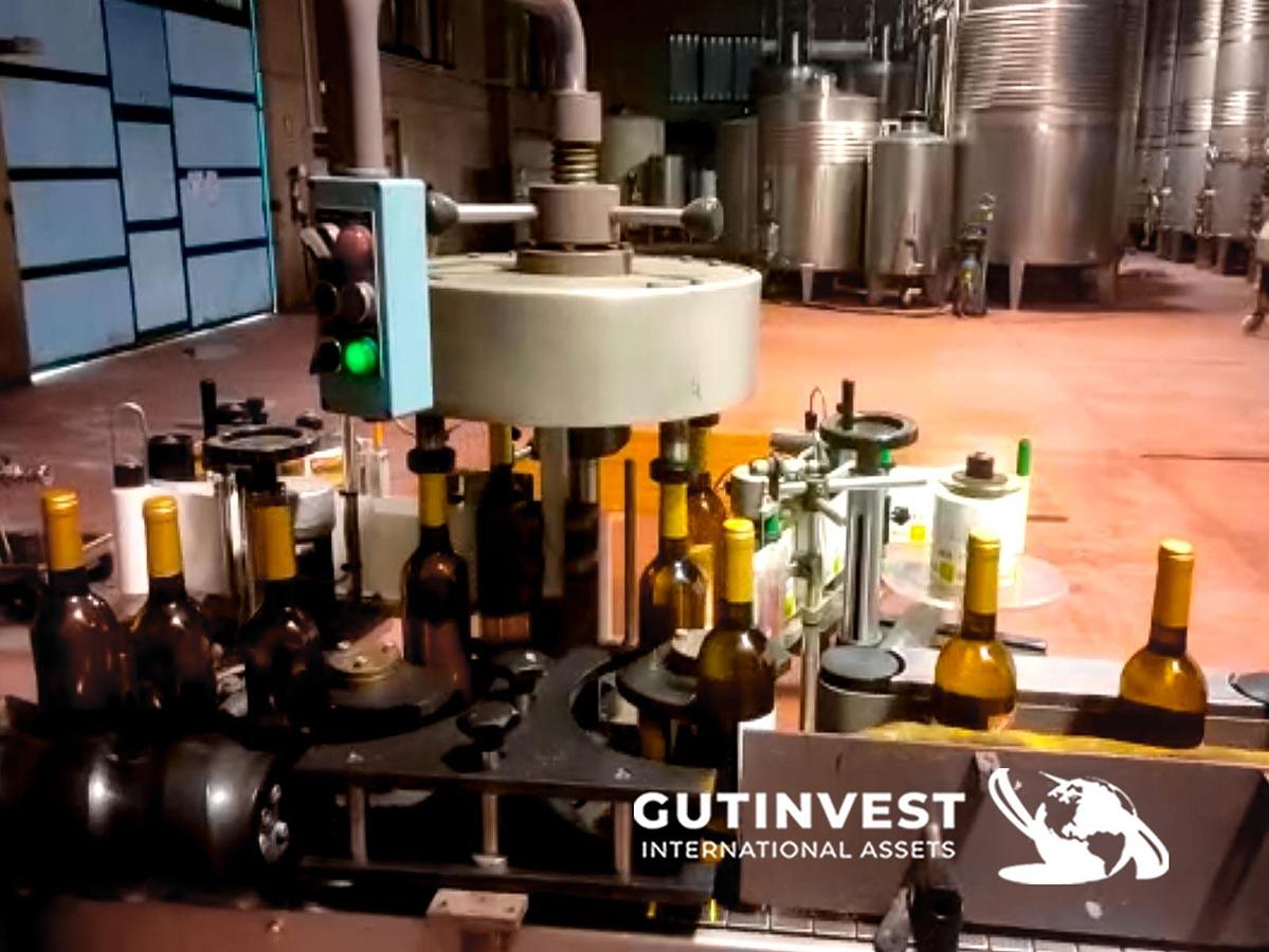 Usado 1 - Línea completa de embotellado vino de 1800 bot./hora