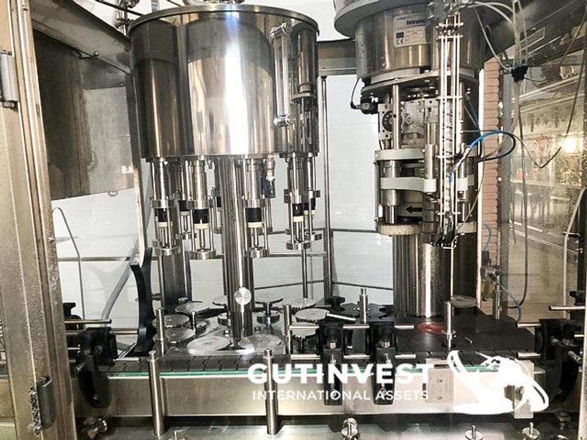 Usado 1 - Línea completa de embotellado de cervezas