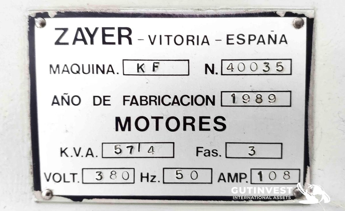 Usado 1 - Fresadora CNC universal de bancada fija - 4 metros.