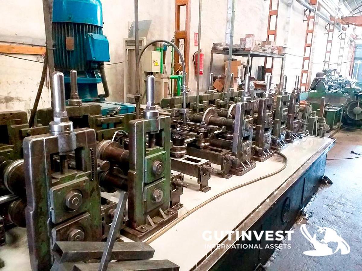 Usado Línea completa para fabricación de tubería soldada