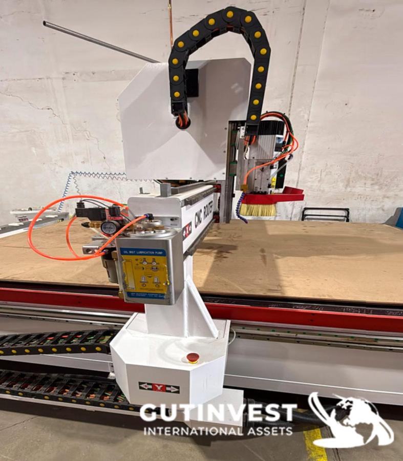 Usado MESA DE FRESADO Y CORTE CNC PAA MADERA