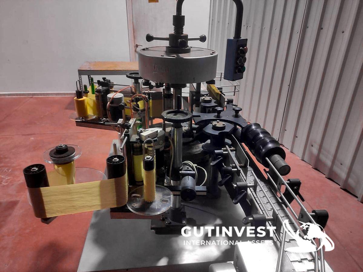 Usado 1 - Línea completa de embotellado vino de 1800 bot./hora
