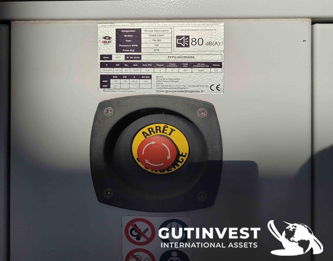 Usado 1 - Generador insonorizado diésel - 125kva