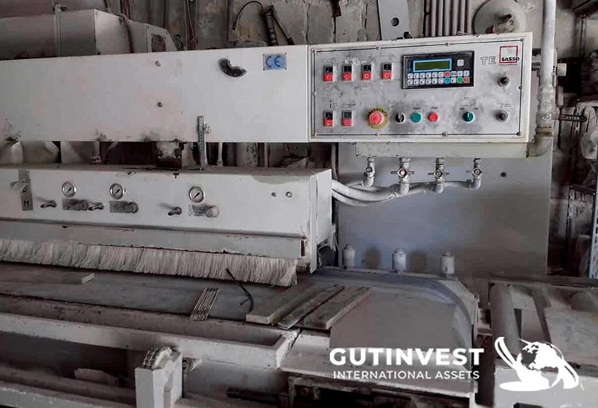 Used 6-Head Edge Polishing Machine